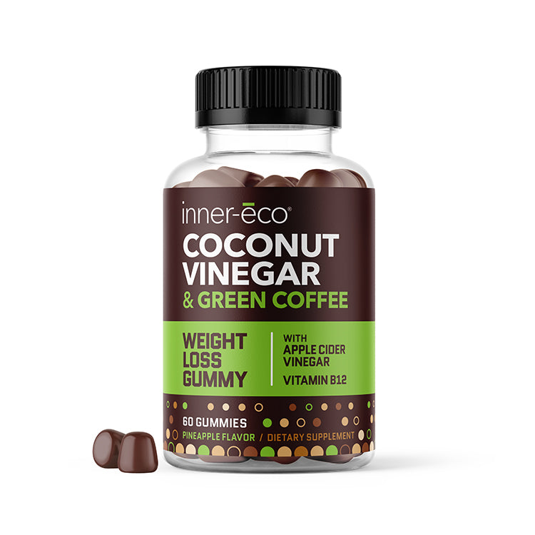 Inner-Eco Coconut Vinegar & Green Coffee Gummies